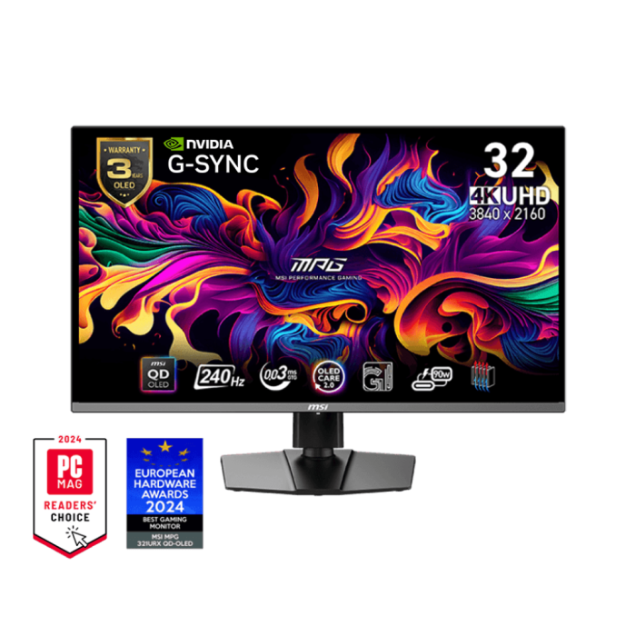 Монітор MSI MPG 321URX QD-OLED