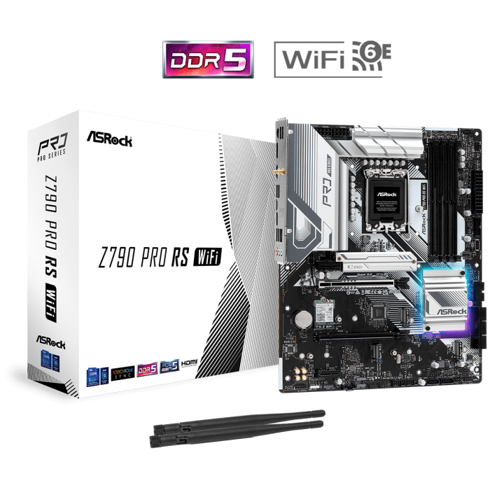 Материнська плата ASRock Z790 Pro RS WiFi