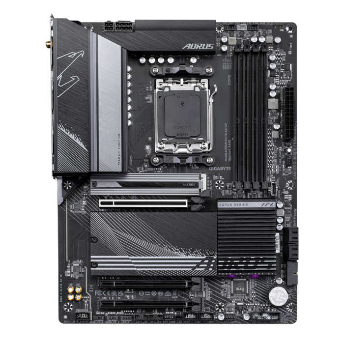 Материнська плата GIGABYTE B650 AORUS ELITE AX V2