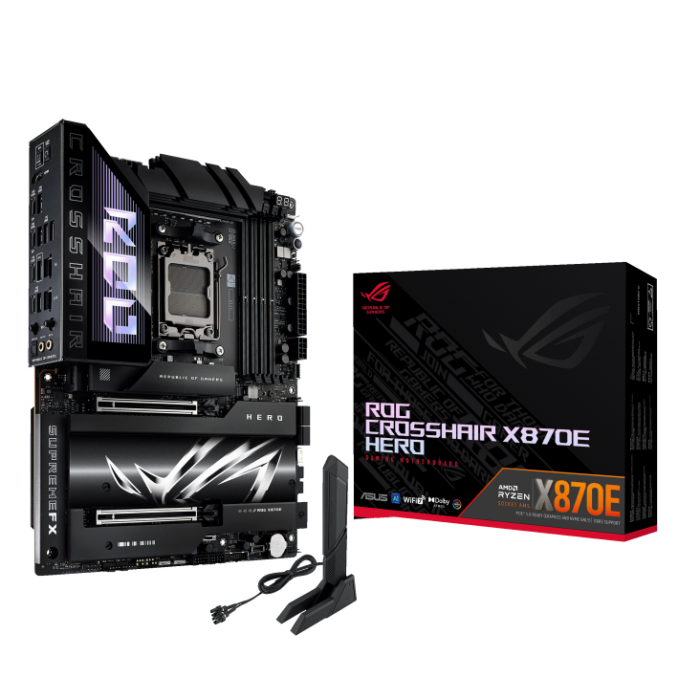 Материнська плата ASUS ROG CROSSHAIR X870E HERO