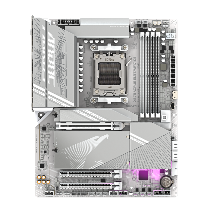 Материнська плата GIGABYTE X870 AORUS ELITE WIFI7 ICE