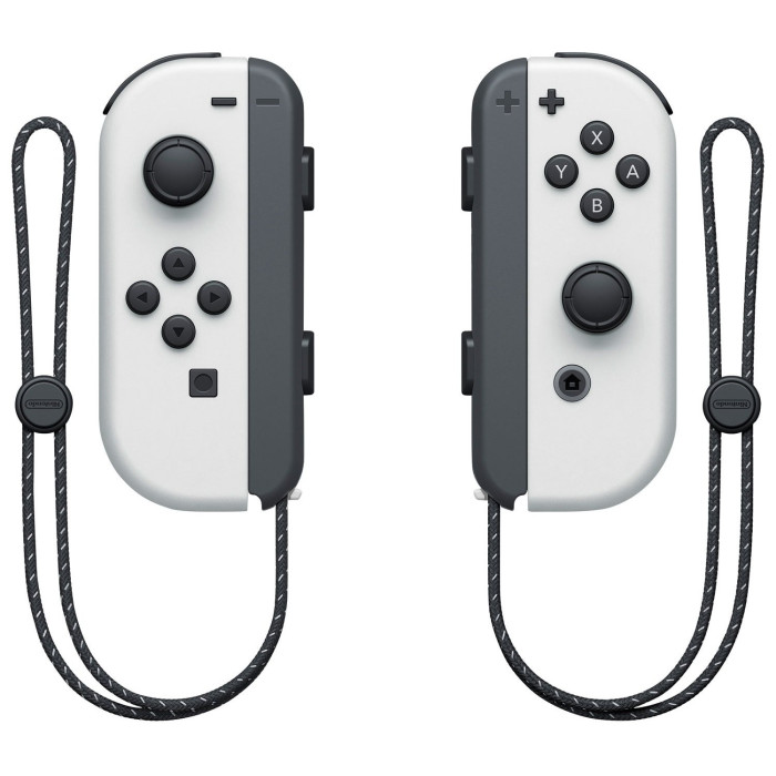 Портативна ігрова приставка Nintendo Switch OLED with White Joy-Con (045496453435)