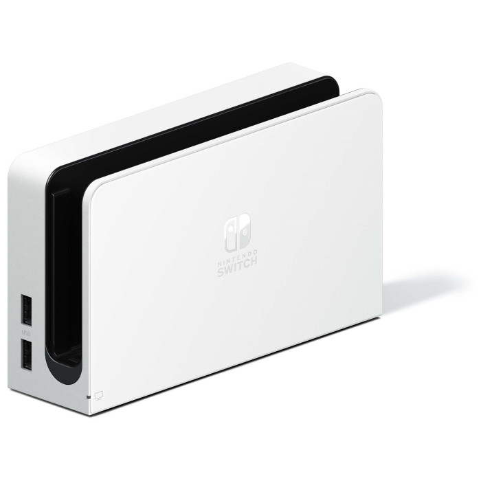 Портативна ігрова приставка Nintendo Switch OLED with White Joy-Con (045496453435)