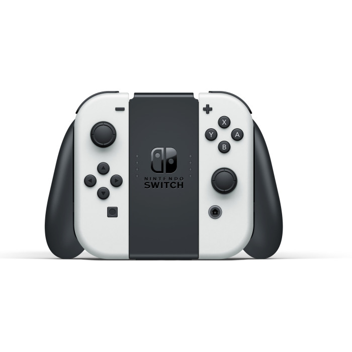 Портативна ігрова приставка Nintendo Switch OLED with White Joy-Con (045496453435)