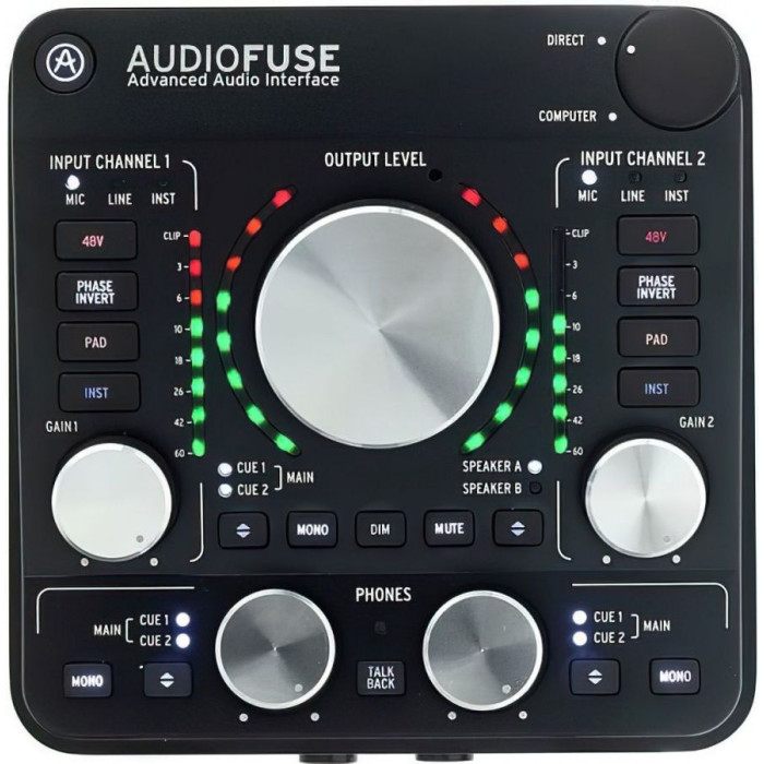 Аудіоінтерфейс Arturia Audiofuse Deep Black