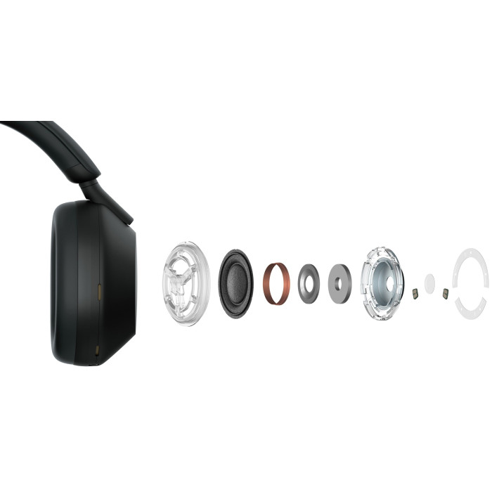 Навушники з мікрофоном Sony WH-1000XM5 Black (WH1000XM5B.CE7)