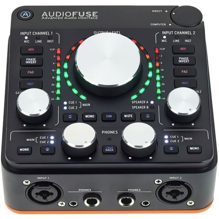 Аудіоінтерфейс Arturia Audiofuse Deep Black