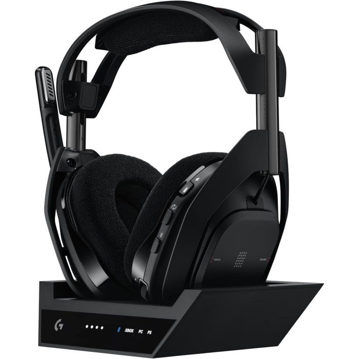 Навушники Logitech G Astro A50 X Omni-Platform Wireless Gaming Headset + Base Station for PS5, Xbox, PC (939-002126)