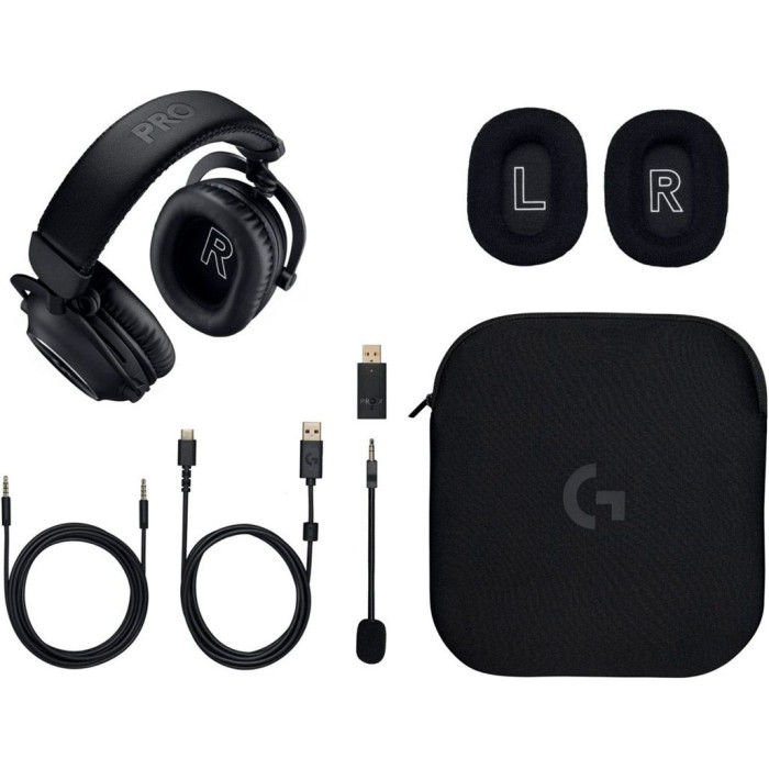 Наушники с микрофоном Logitech G Pro X 2 Lightspeed Black (981-001263)