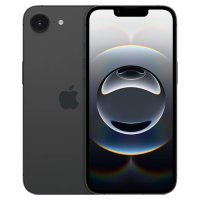Смартфон Apple iPhone 16e 128GB eSIM Black (MD0D4)