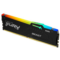 Пам'ять для настільних комп'ютерів Kingston FURY 16GB DDR5 6000 MHz Beast RGB EXPO Black (KF560C36BBE2A-16)