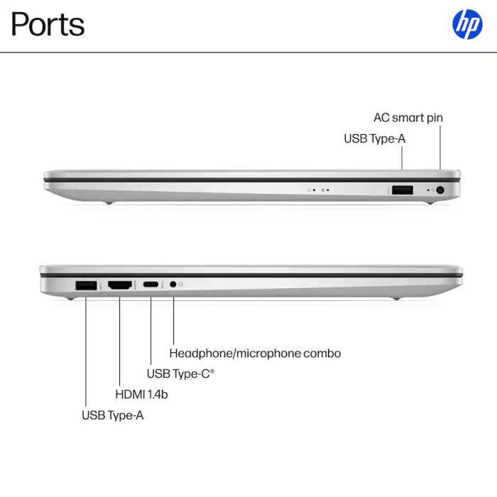 Ноутбук HP 17-cn3327dx Natural Silver (C0CM3UA)