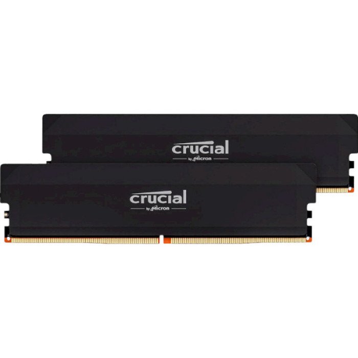 Память для настольных компьютеров Crucial 32 GB (2x16GB) DDR5 6400 MHz Pro Overclocking (CP2K16G64C38U5B)