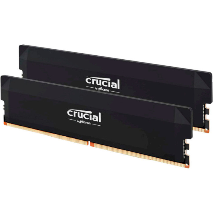 Память для настольных компьютеров Crucial 32 GB (2x16GB) DDR5 6400 MHz Pro Overclocking (CP2K16G64C38U5B)