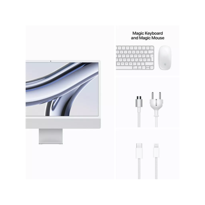 Моноблок Apple iMac 24 M3 Silver (Z19500025)
