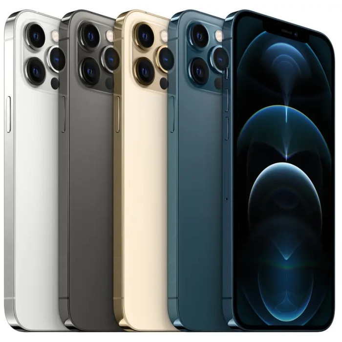 Apple iPhone 12 Pro Max 128GB Pacific Blue (MGDA3) (НОВИЙ, БЕЗ КОРОБКИ)