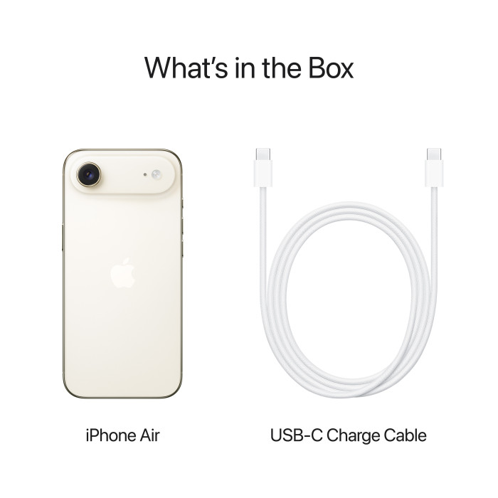 Смартфон Apple iPhone Air 512GB Light Gold (MG3A4, MG1H4, MG2U4)