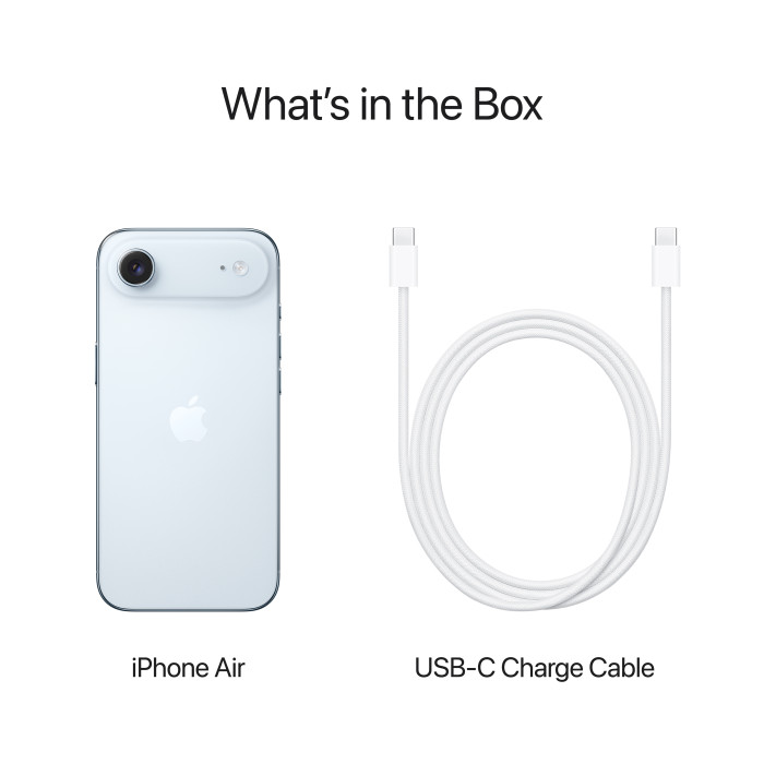 Смартфон Apple iPhone Air 512GB Sky Blue (MG3C4, MG1J4, MG2V4)