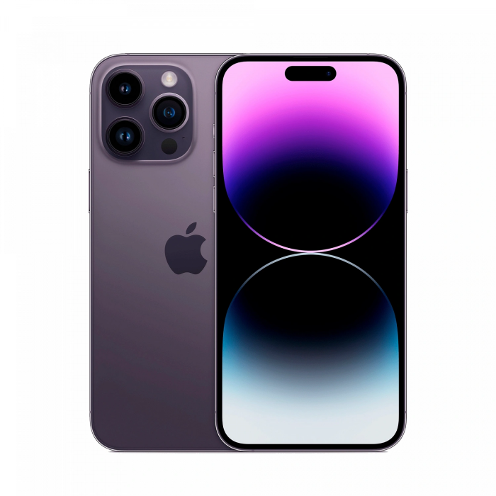 Apple iPhone 14 Pro Max 128GB Deep Purple (MQ9T3) (НОВИЙ, БЕЗ КОРОБКИ) (eSim)