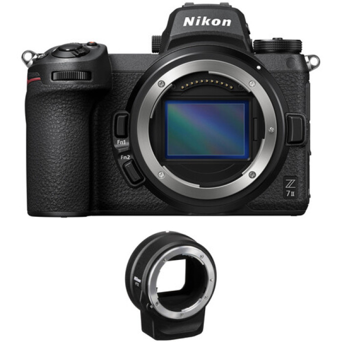 Бездзеркальний фотоапарат Nikon Z7 II + FTZ Adapter Kit (VOA070K002)