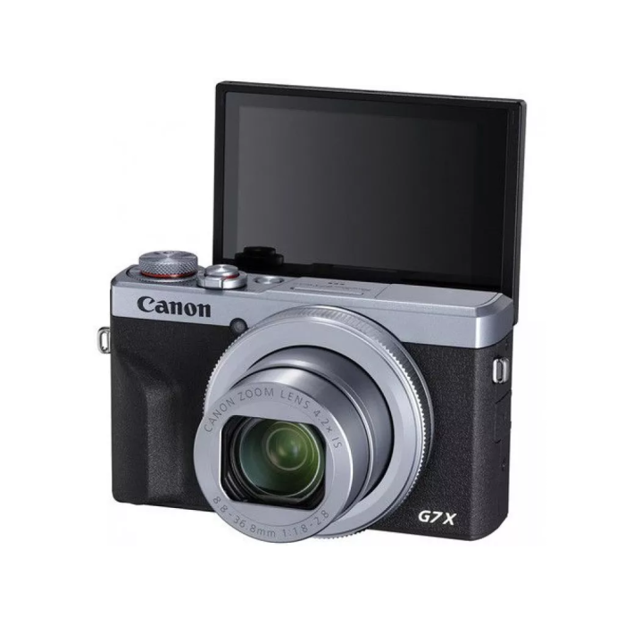 Компактний фотоапарат Canon PowerShot G7 X Mark III Silver (3638C013)