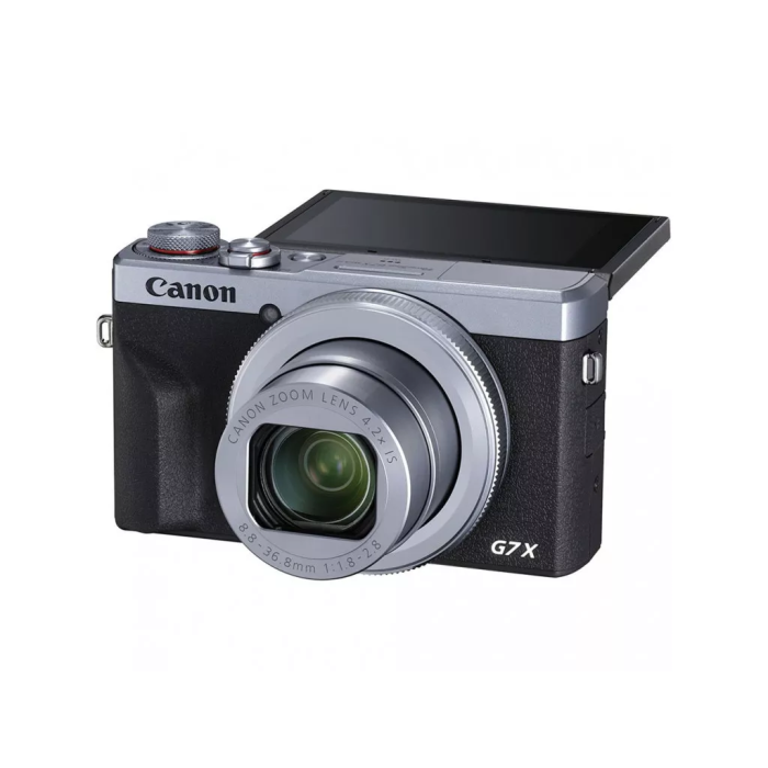 Компактний фотоапарат Canon PowerShot G7 X Mark III Silver (3638C013)