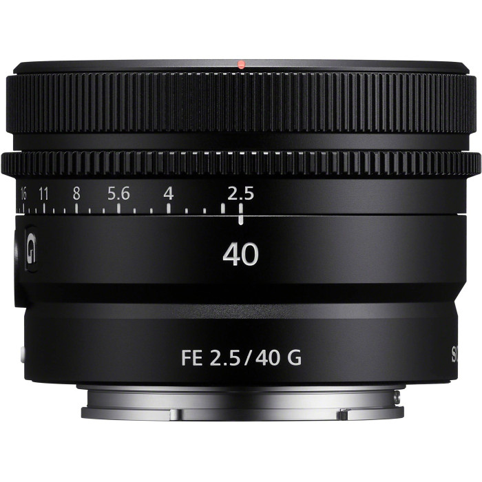 Стандартний об'єктив Sony SEL40F25G 40mm f/2,5 G