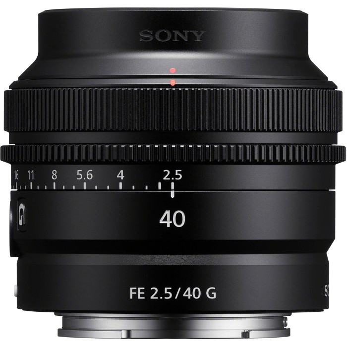 Стандартний об'єктив Sony SEL40F25G 40mm f/2,5 G