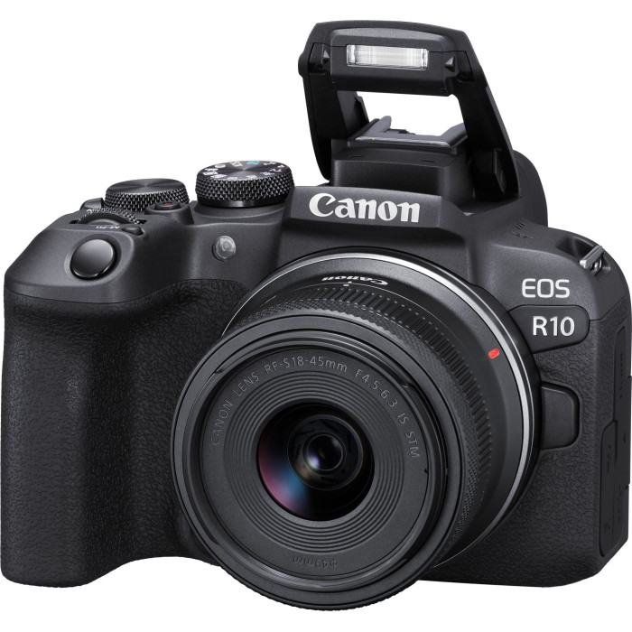 Бездзеркальний фотоапарат Canon EOS R10 kit (RF-S 18-45mm) IS STM (5331C047)