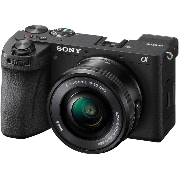 Бездзеркальний фотоапарат Sony Alpha A6700 kit (16-50mm) Black (ILCE6700LB.CEC)