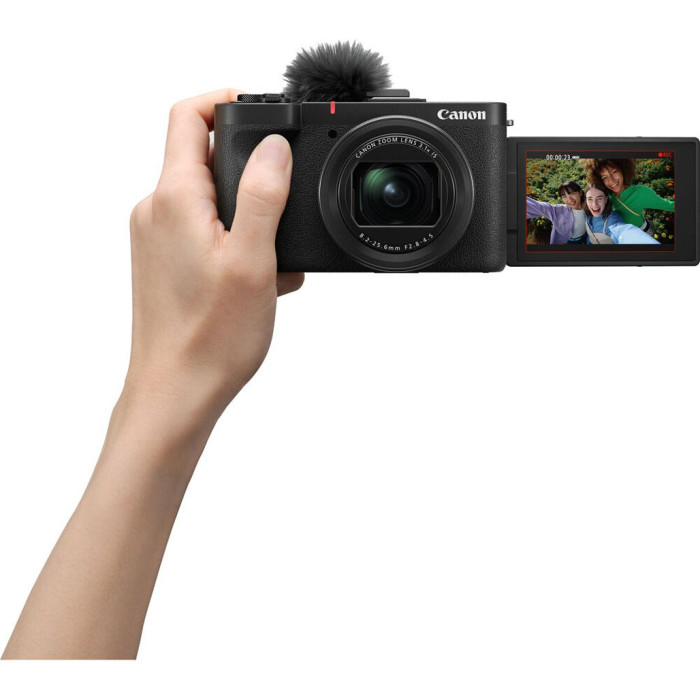 Компактний фотоапарат Canon PowerShot V1 Black (6390C005)