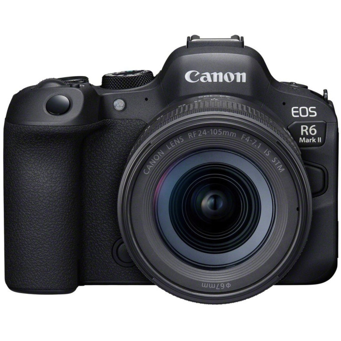 Бездзеркальний фотоапарат Canon EOS R6 Mark II kit (24-105mm) IS STM (5666C030)