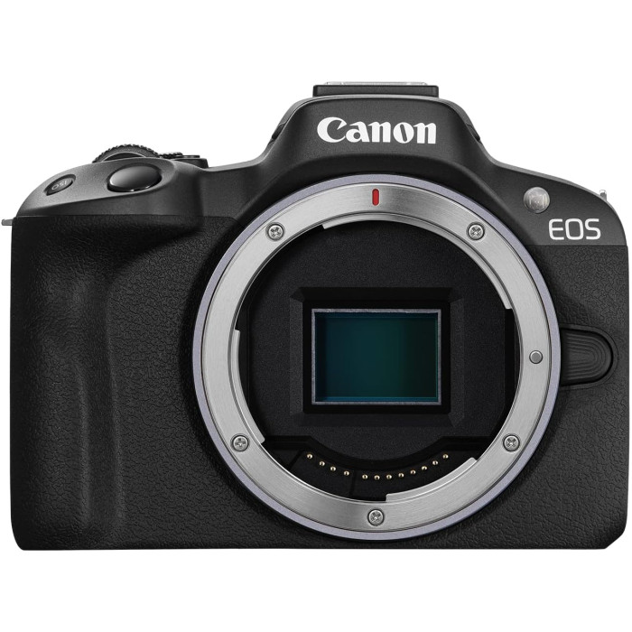 бездзеркальний фотоапарат Canon EOS R50 kit RF-S 18-45mm IS STM Black Creator Kit (5811C036)