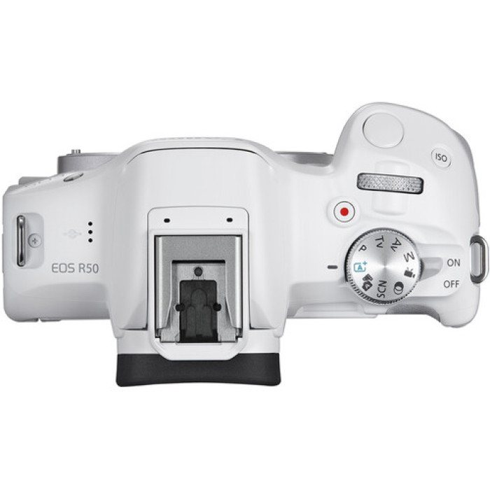 Бездзеркальний фотоапарат Canon EOS R50 body White (5812C002)