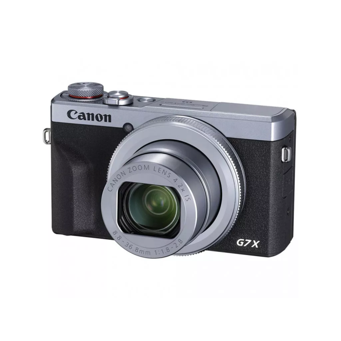 Компактний фотоапарат Canon PowerShot G7 X Mark III Silver (3638C013)