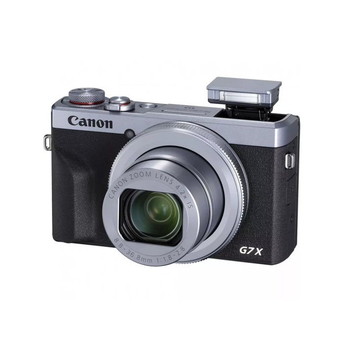 Компактний фотоапарат Canon PowerShot G7 X Mark III Silver (3638C013)