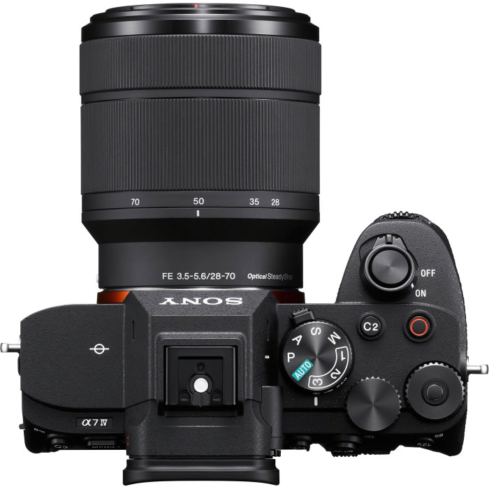 бездзеркальний фотоапарат Sony Alpha A7 IV kit (28-70mm) OSS (ILCE7M4KB.CEC)