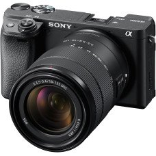 бездзеркальний фотоапарат Sony Alpha A6400 kit (18-135mm) Black (ILCE6400MB.CEC)
