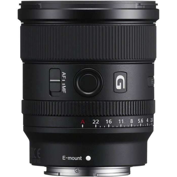 Ширококутний об'єктив Sony SEL20F18G 20mm f/1,8