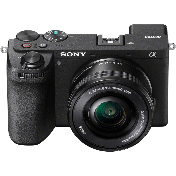 Бездзеркальний фотоапарат Sony Alpha A6700 kit (16-50mm) Black (ILCE6700LB.CEC)
