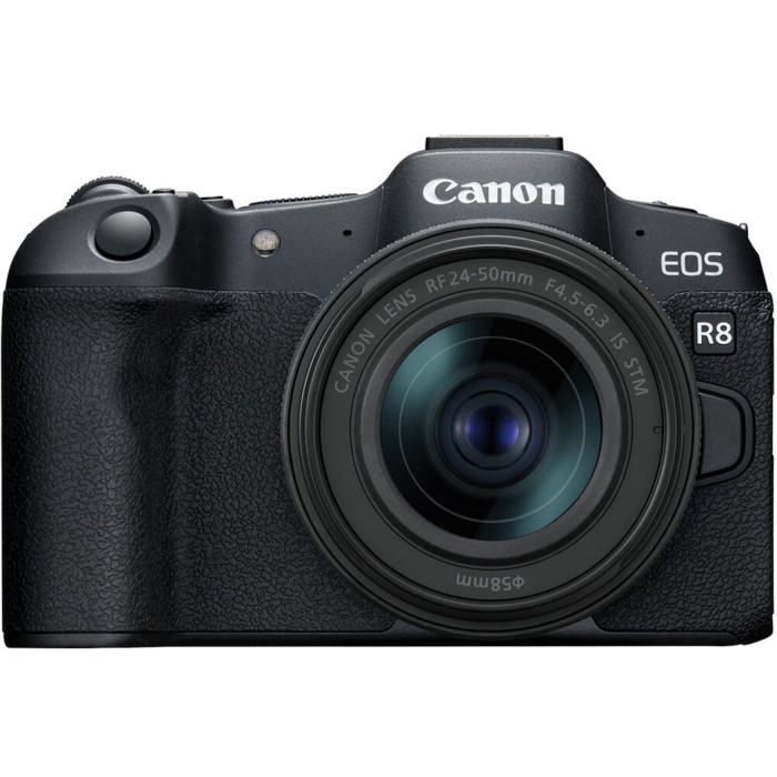 Бездзеркальний фотоапарат Canon EOS R8 kit RF 24-50mm IS STM (5803C016)