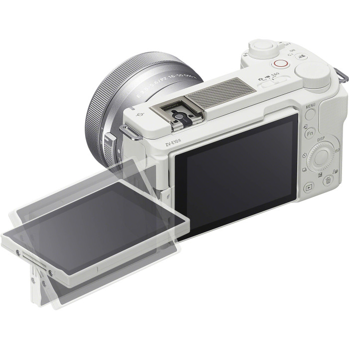 беззеркальная фотокамера Sony ZV-E10 II body White (ZVE10M2W)