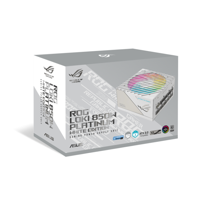 Блок живлення ASUS ROG LOKI SFX-L 850W Platinum White Edition