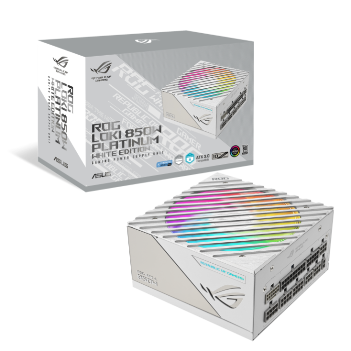 Блок живлення ASUS ROG LOKI SFX-L 850W Platinum White Edition