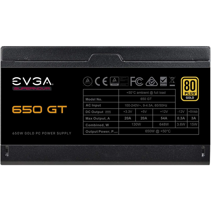 Блок живлення EVGA SuperNova 650 GT (220-GT-0650-Y1)