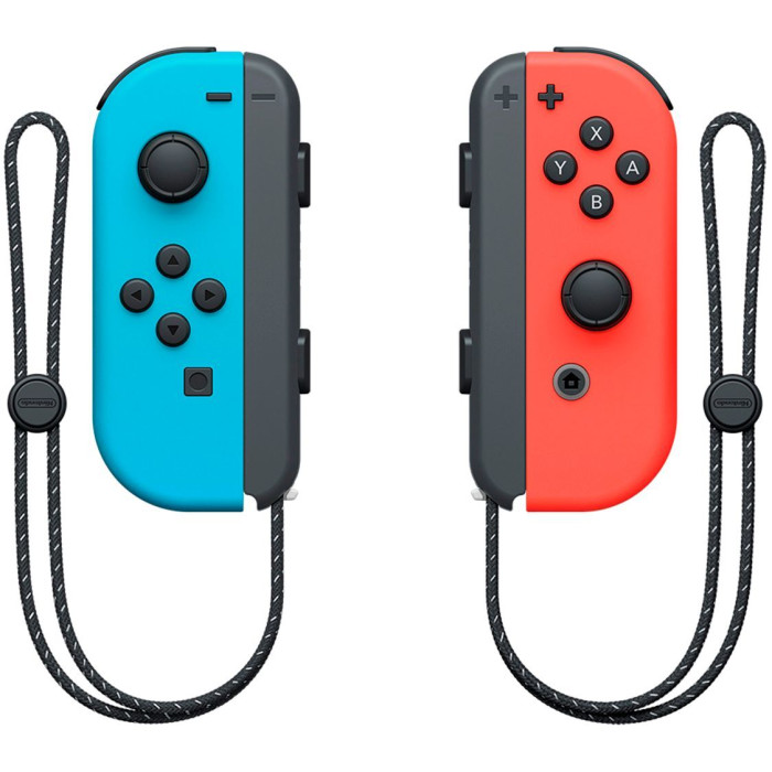Портативна ігрова приставка Nintendo Switch OLED with Neon Blue and Neon Red Joy-Con (045496453442)