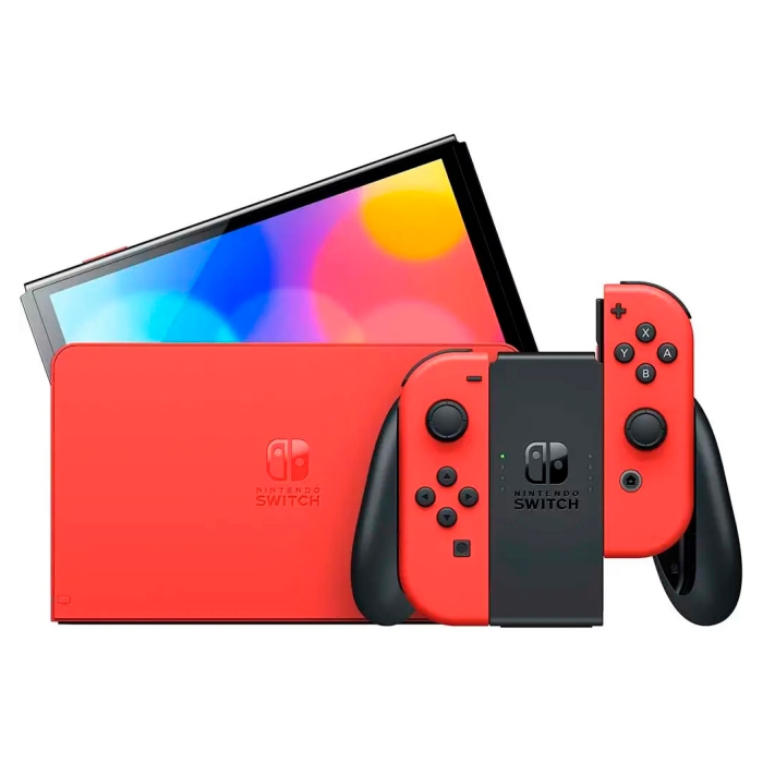 Портативна ігрова приставка Nintendo Switch OLED Model Mario Red Edition (045496453633)