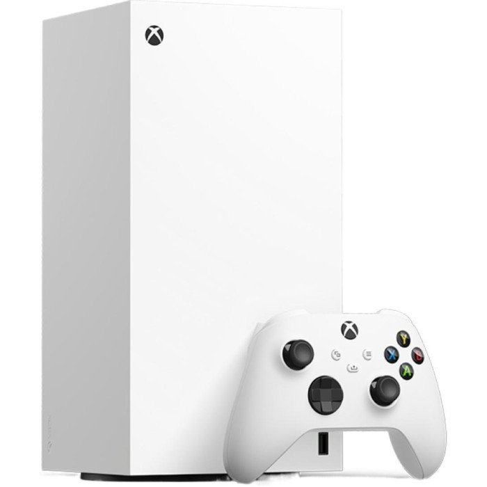 Стаціонарна ігрова приставка Microsoft Xbox Series X 1 TB All-Digital Robot White (196388363803)