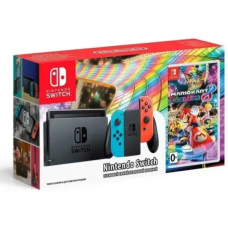 Портативна ігрова приставка Nintendo Switch Neon Blue-Red Mario Kart 8 Deluxe Bundle