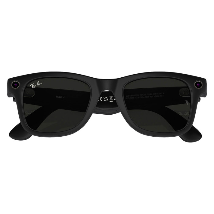 Смарт-очки Ray-Ban Meta Wayfarer Standard - Matte Black / Clear to Graphite Green Transitions (RW4006 601S1M 50-22)